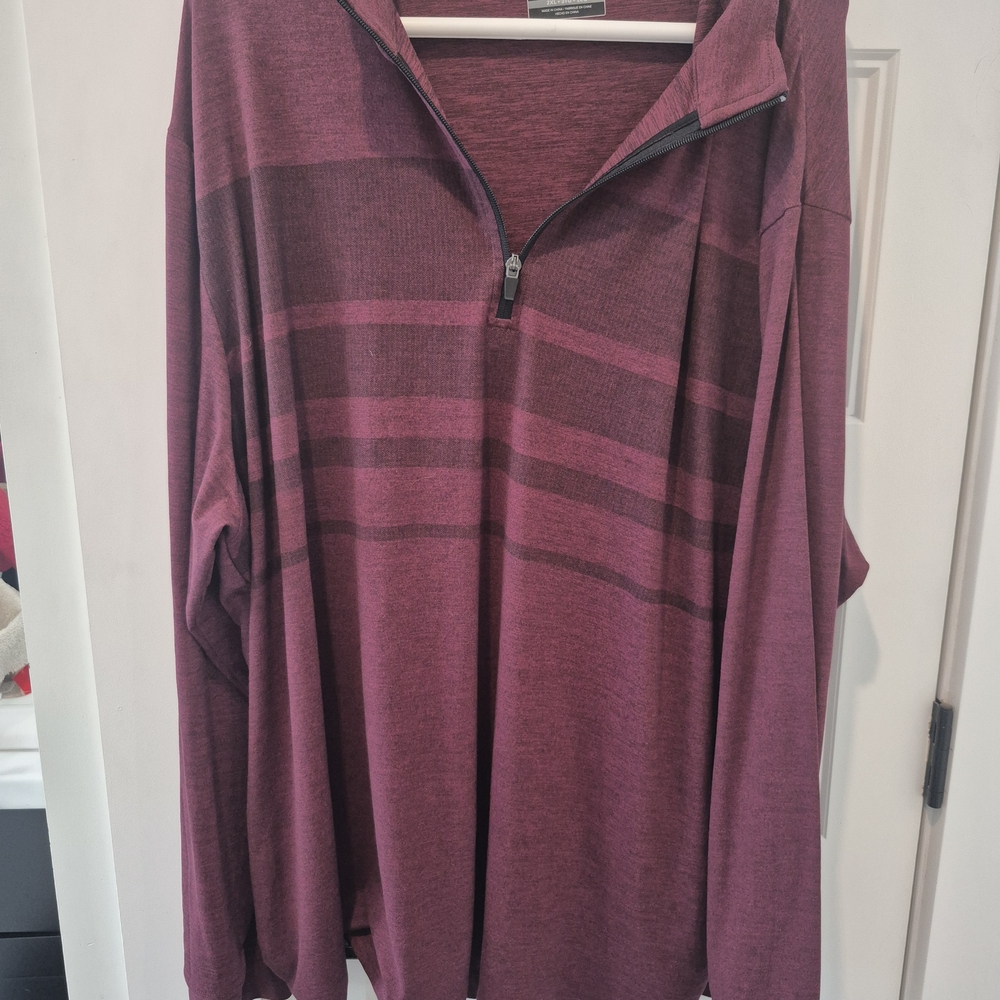 Maroon Quarter-Zip Pullover